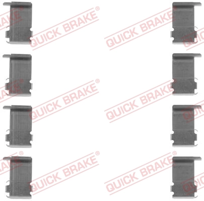 Accessory Kit, disc brake pad
